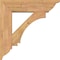 Ekena Millwork Imperial Traditional Smooth Bracket w/ Offset Brace, Western Red Cedar, 7 1/2"W x 28"D x 28"H BKT0806X28X28IMP01SWR - alternate 4